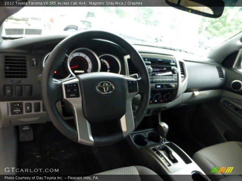 Magnetic Gray Mica / Graphite 2012 Toyota Tacoma V6 SR5 Access Cab 4x4