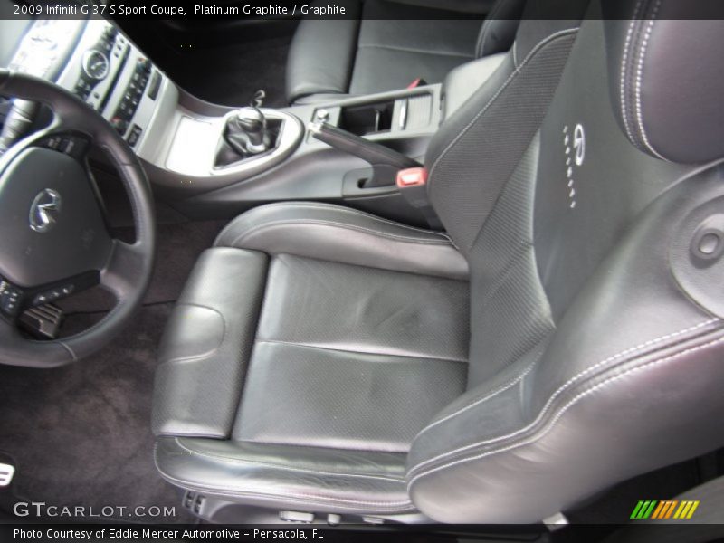 Platinum Graphite / Graphite 2009 Infiniti G 37 S Sport Coupe