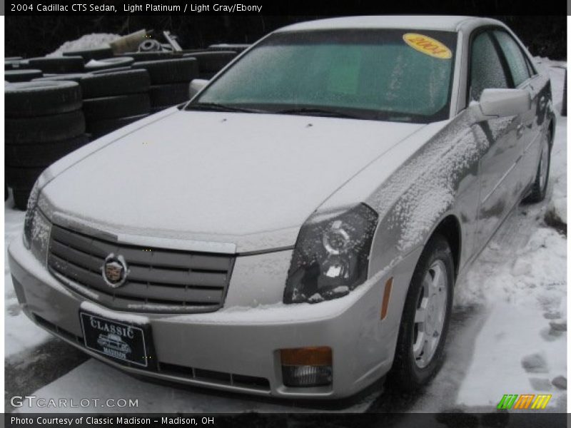 Light Platinum / Light Gray/Ebony 2004 Cadillac CTS Sedan