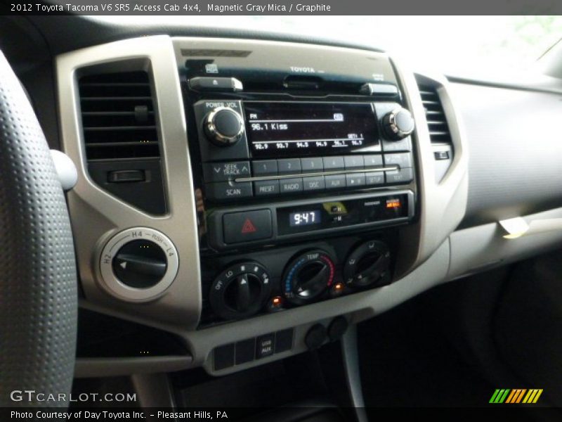Magnetic Gray Mica / Graphite 2012 Toyota Tacoma V6 SR5 Access Cab 4x4