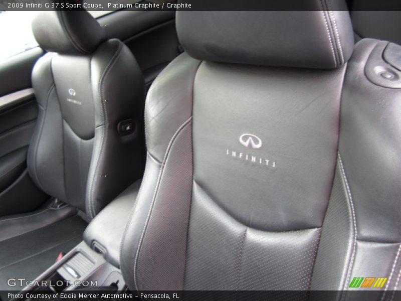 Platinum Graphite / Graphite 2009 Infiniti G 37 S Sport Coupe