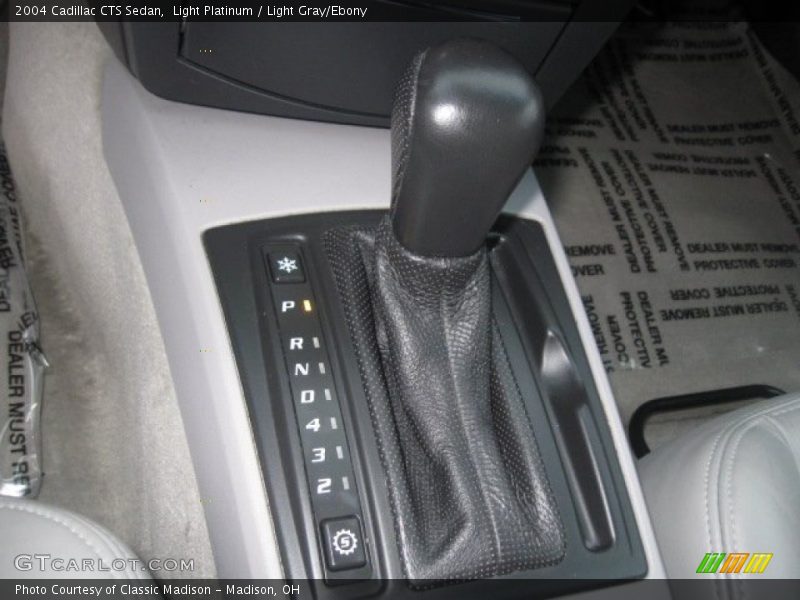 Light Platinum / Light Gray/Ebony 2004 Cadillac CTS Sedan