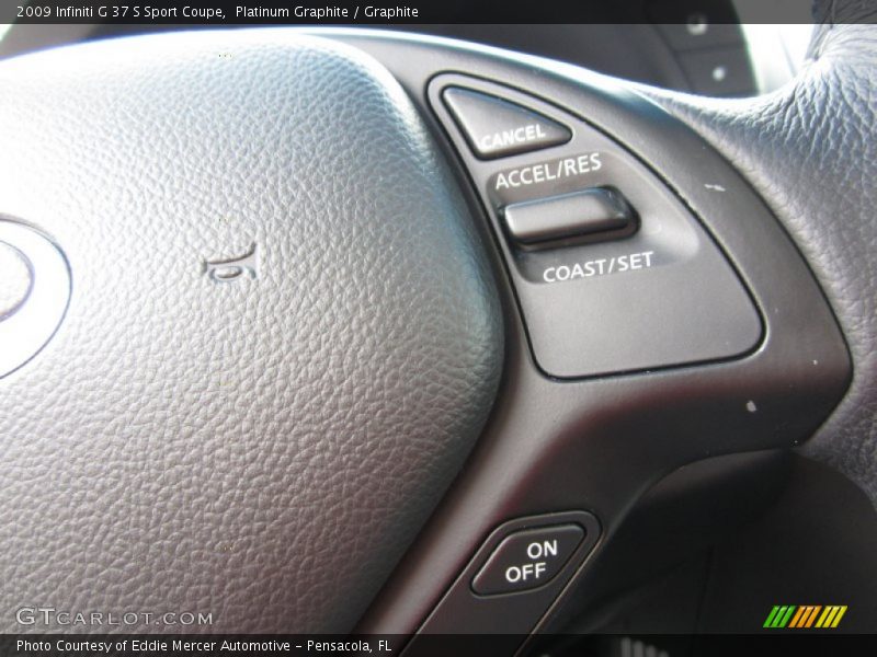 Controls of 2009 G 37 S Sport Coupe