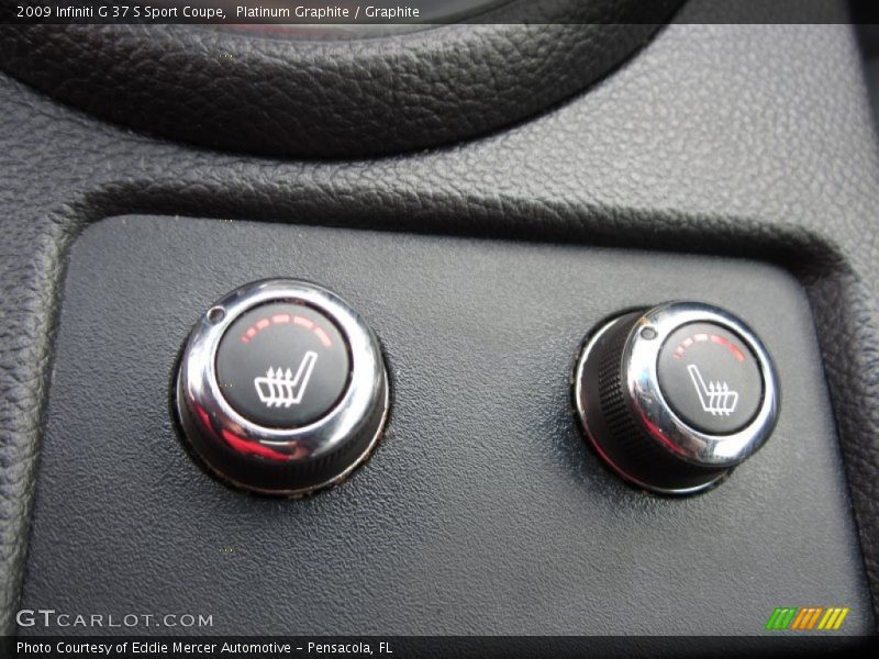 Controls of 2009 G 37 S Sport Coupe