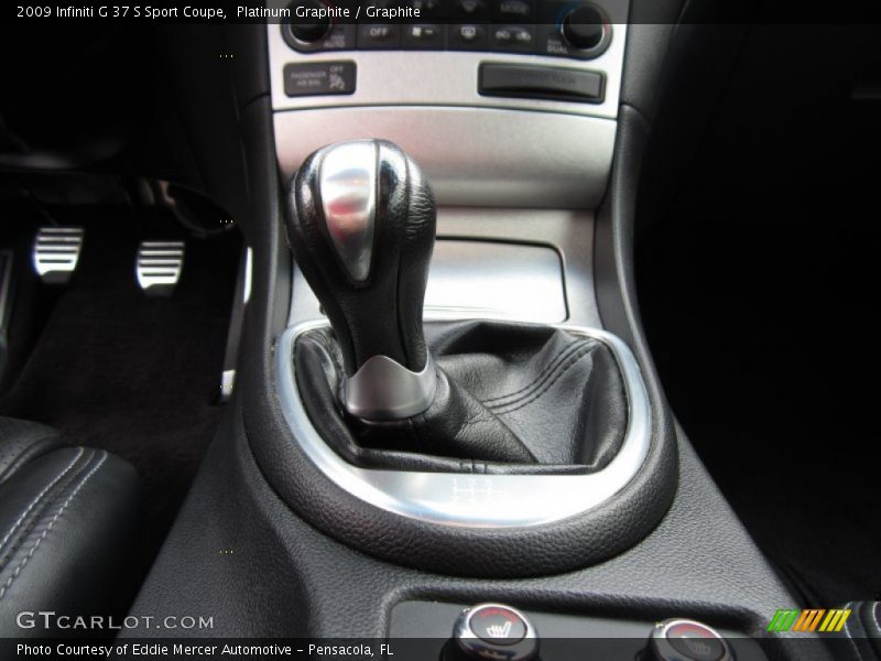  2009 G 37 S Sport Coupe 6 Speed Manual Shifter