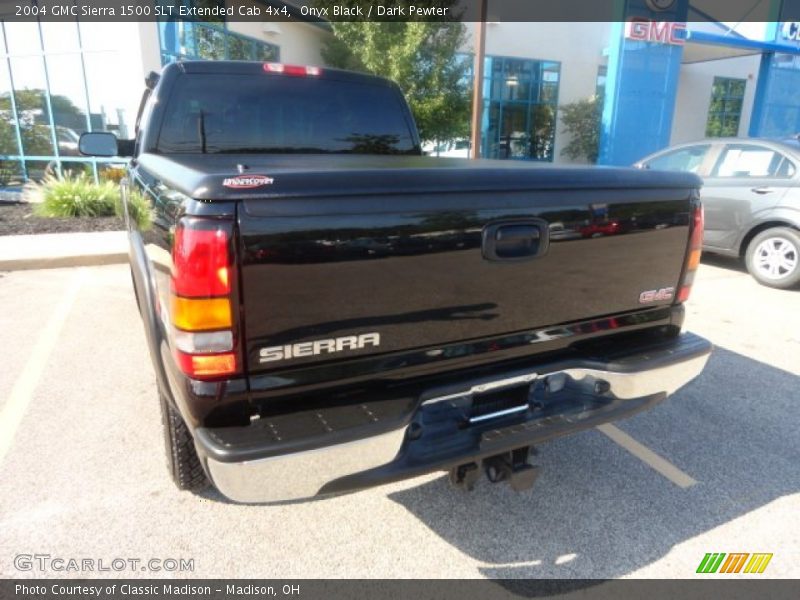 Onyx Black / Dark Pewter 2004 GMC Sierra 1500 SLT Extended Cab 4x4