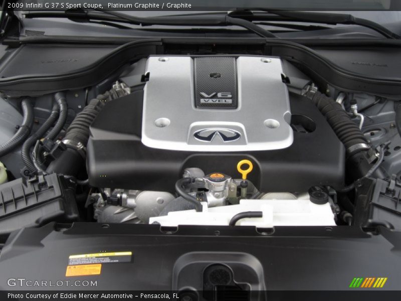  2009 G 37 S Sport Coupe Engine - 3.7 Liter DOHC 24-Valve VVEL V6