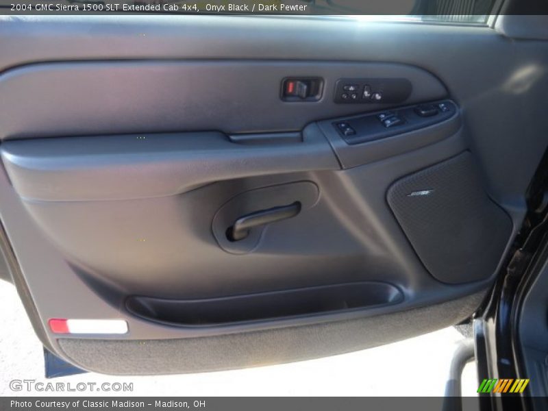 Onyx Black / Dark Pewter 2004 GMC Sierra 1500 SLT Extended Cab 4x4