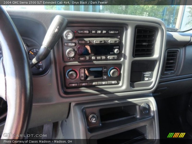 Onyx Black / Dark Pewter 2004 GMC Sierra 1500 SLT Extended Cab 4x4
