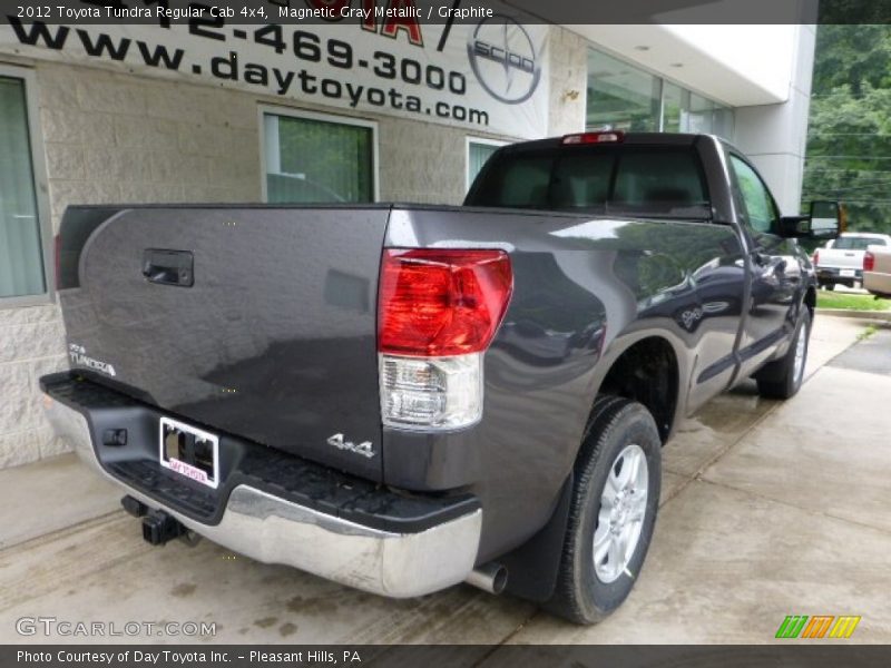 Magnetic Gray Metallic / Graphite 2012 Toyota Tundra Regular Cab 4x4
