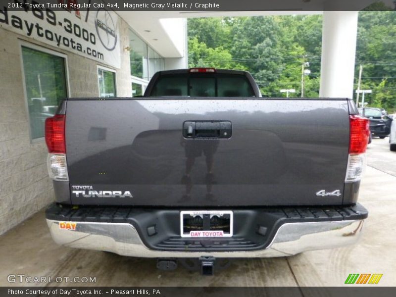 Magnetic Gray Metallic / Graphite 2012 Toyota Tundra Regular Cab 4x4