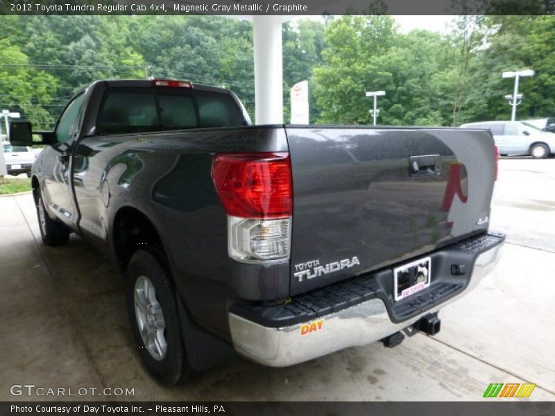 Magnetic Gray Metallic / Graphite 2012 Toyota Tundra Regular Cab 4x4