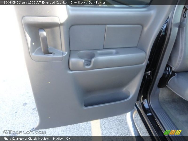 Onyx Black / Dark Pewter 2004 GMC Sierra 1500 SLT Extended Cab 4x4