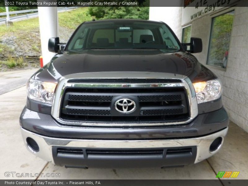 Magnetic Gray Metallic / Graphite 2012 Toyota Tundra Regular Cab 4x4