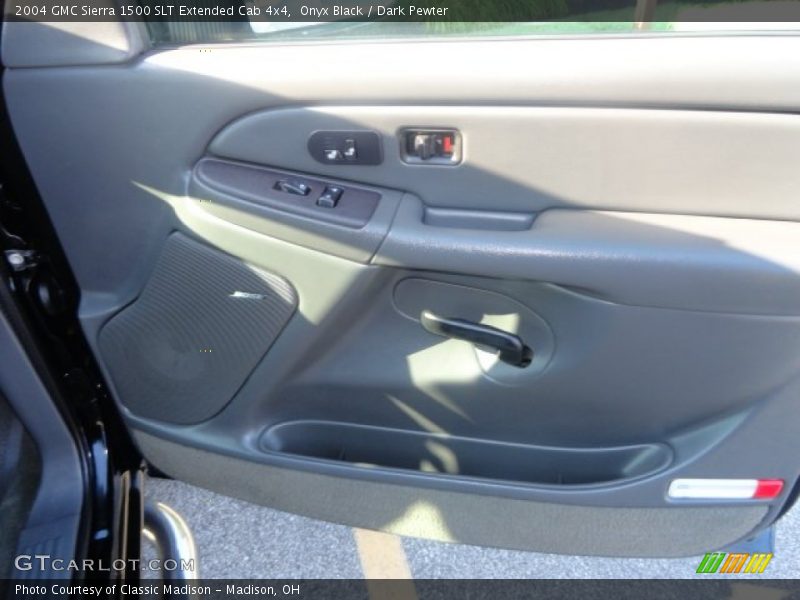 Onyx Black / Dark Pewter 2004 GMC Sierra 1500 SLT Extended Cab 4x4