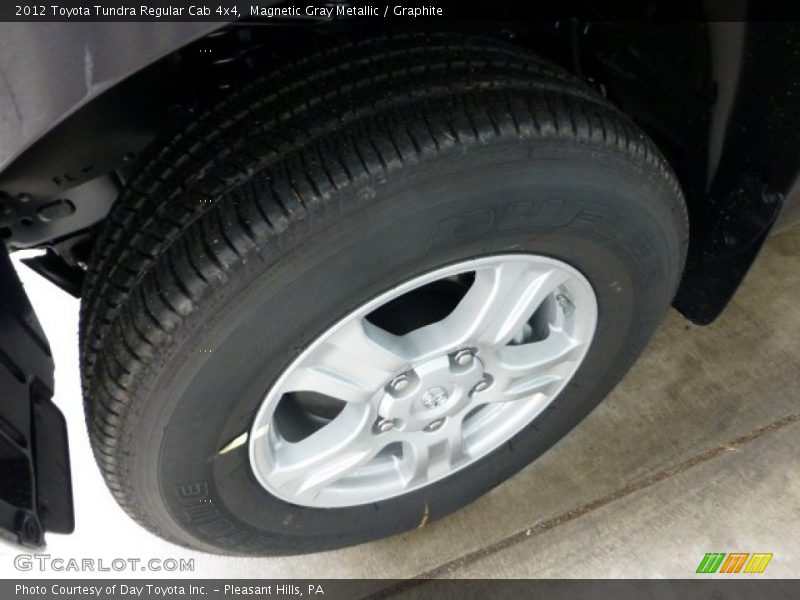 Magnetic Gray Metallic / Graphite 2012 Toyota Tundra Regular Cab 4x4
