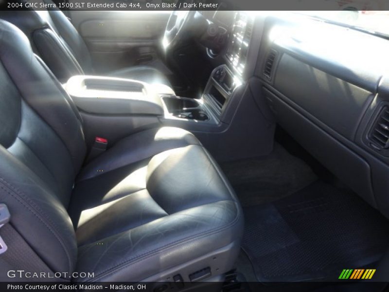 Onyx Black / Dark Pewter 2004 GMC Sierra 1500 SLT Extended Cab 4x4