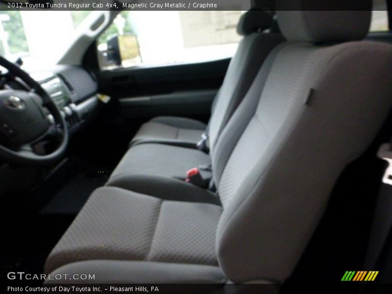 Magnetic Gray Metallic / Graphite 2012 Toyota Tundra Regular Cab 4x4