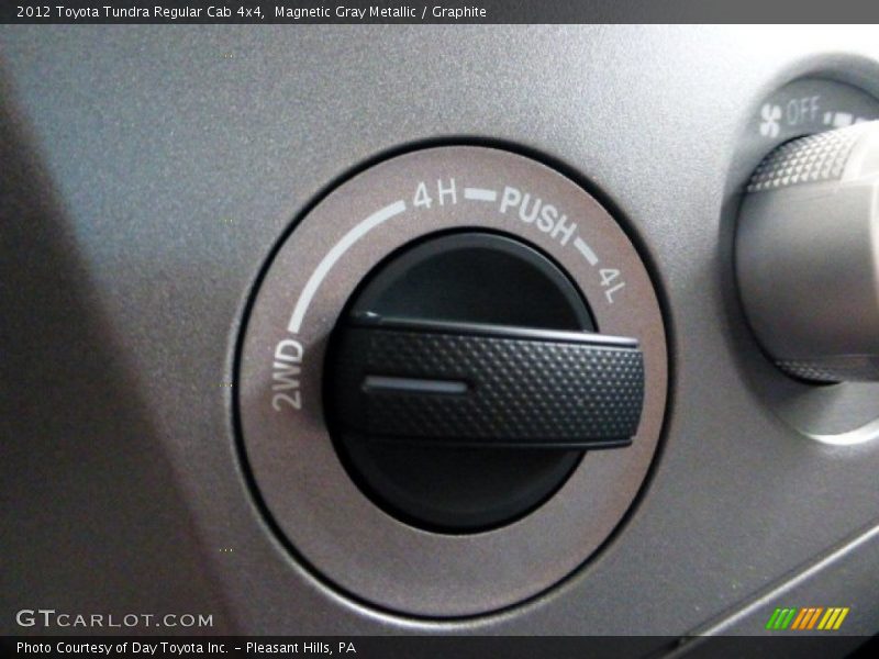 Magnetic Gray Metallic / Graphite 2012 Toyota Tundra Regular Cab 4x4