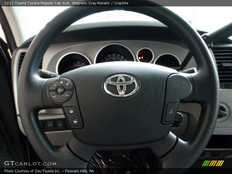 Magnetic Gray Metallic / Graphite 2012 Toyota Tundra Regular Cab 4x4