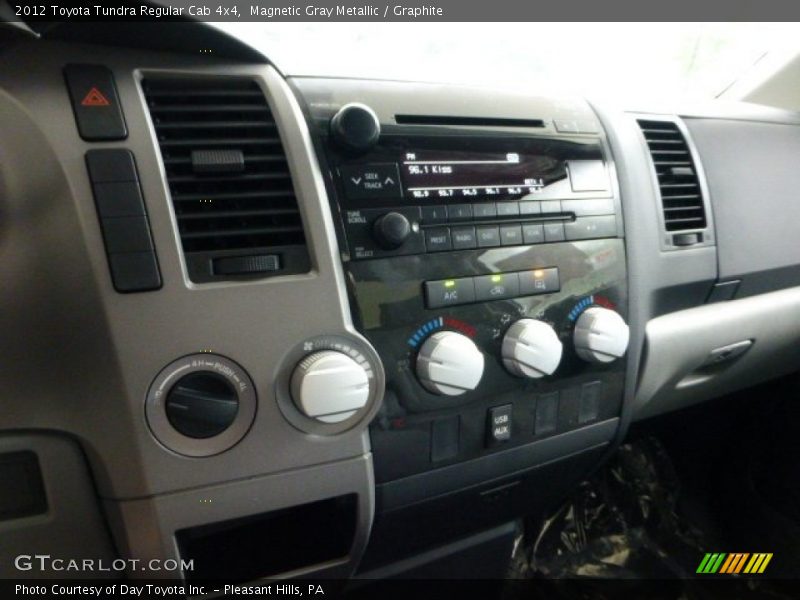 Magnetic Gray Metallic / Graphite 2012 Toyota Tundra Regular Cab 4x4