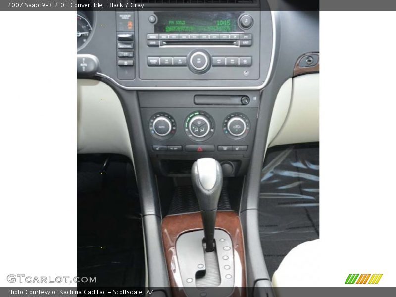 Black / Gray 2007 Saab 9-3 2.0T Convertible
