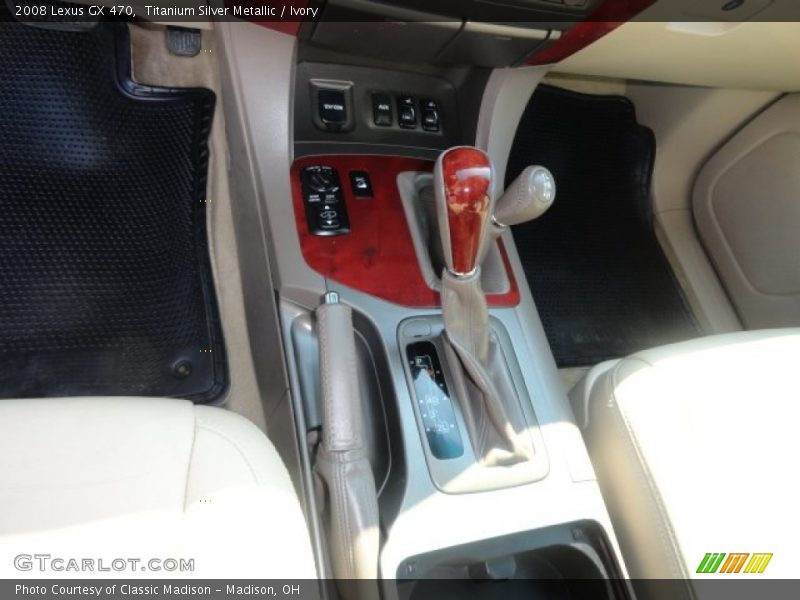 Titanium Silver Metallic / Ivory 2008 Lexus GX 470