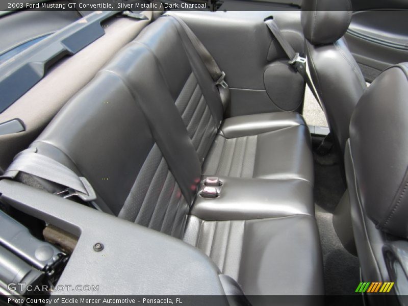 Silver Metallic / Dark Charcoal 2003 Ford Mustang GT Convertible