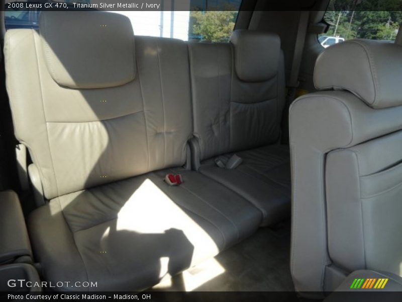 Titanium Silver Metallic / Ivory 2008 Lexus GX 470