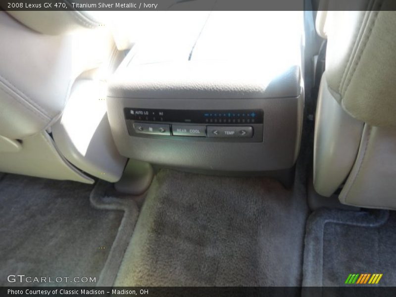 Titanium Silver Metallic / Ivory 2008 Lexus GX 470