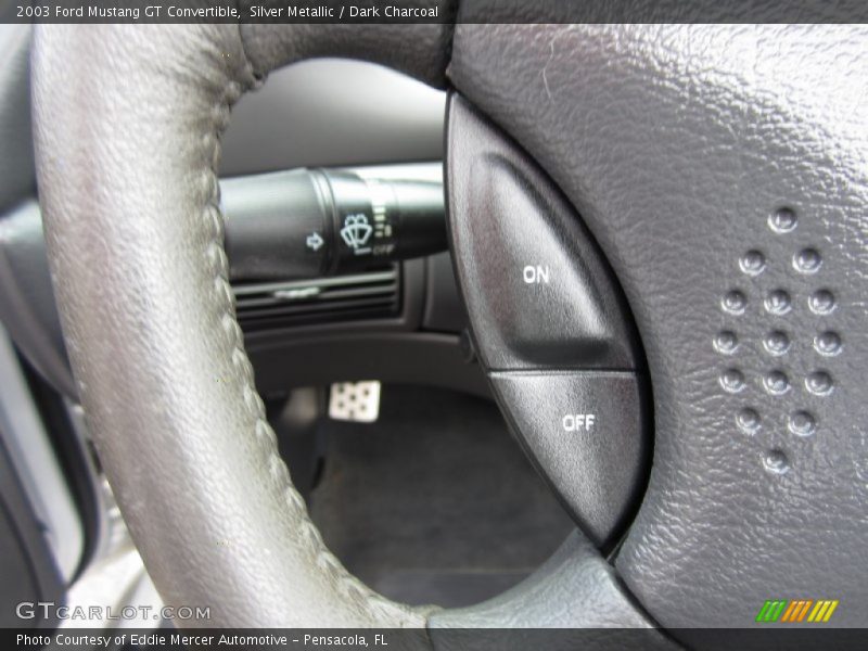 Controls of 2003 Mustang GT Convertible