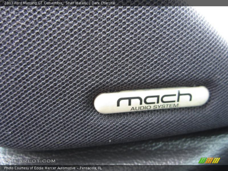 Audio System of 2003 Mustang GT Convertible