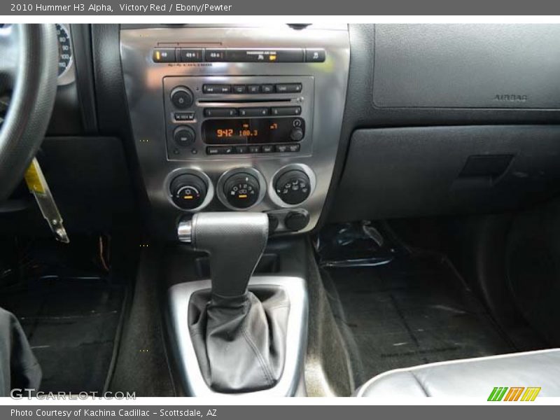 Victory Red / Ebony/Pewter 2010 Hummer H3 Alpha