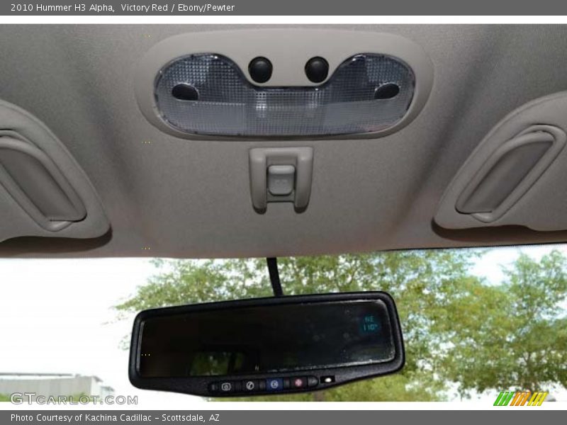 Victory Red / Ebony/Pewter 2010 Hummer H3 Alpha