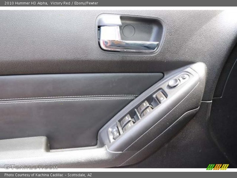 Victory Red / Ebony/Pewter 2010 Hummer H3 Alpha