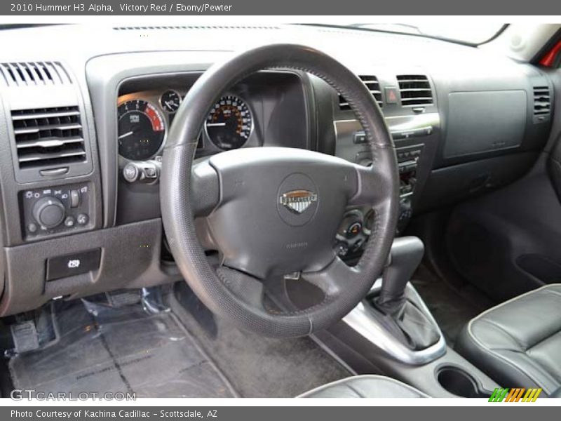  2010 H3 Alpha Ebony/Pewter Interior