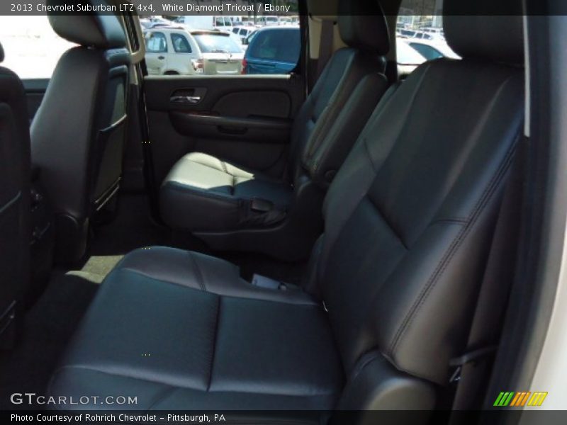 White Diamond Tricoat / Ebony 2013 Chevrolet Suburban LTZ 4x4