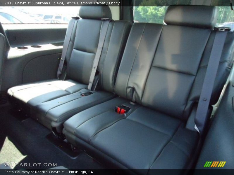 White Diamond Tricoat / Ebony 2013 Chevrolet Suburban LTZ 4x4