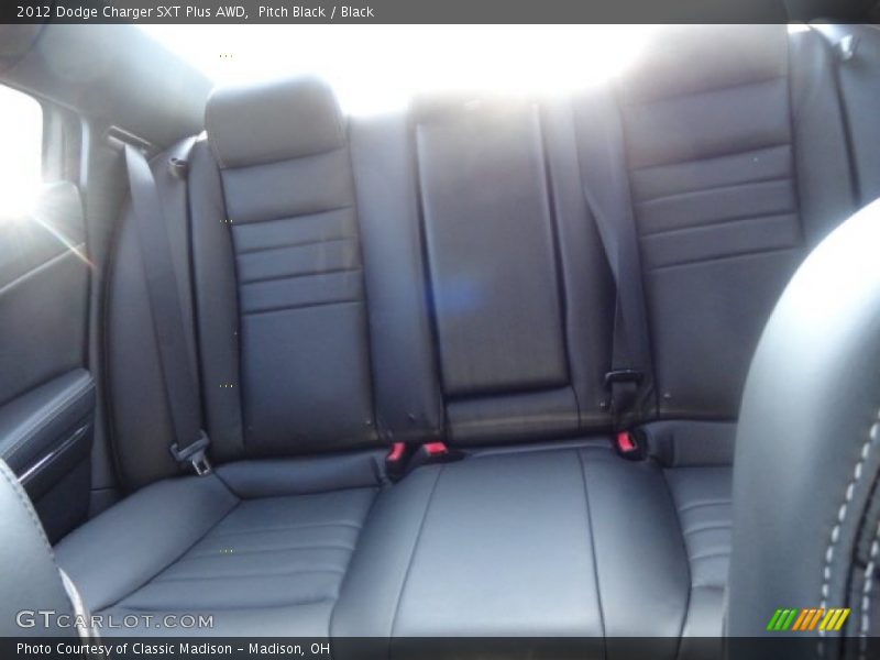 Pitch Black / Black 2012 Dodge Charger SXT Plus AWD