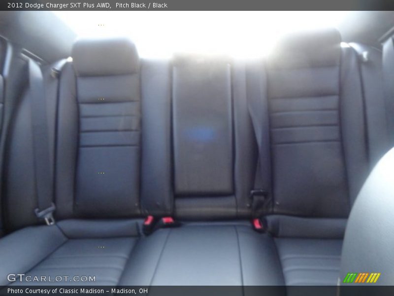 Pitch Black / Black 2012 Dodge Charger SXT Plus AWD