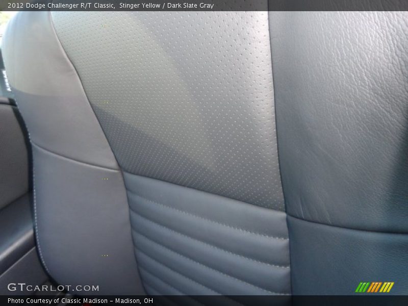 Stinger Yellow / Dark Slate Gray 2012 Dodge Challenger R/T Classic