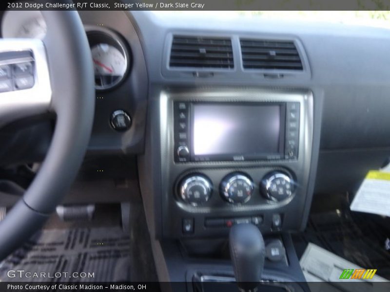 Stinger Yellow / Dark Slate Gray 2012 Dodge Challenger R/T Classic