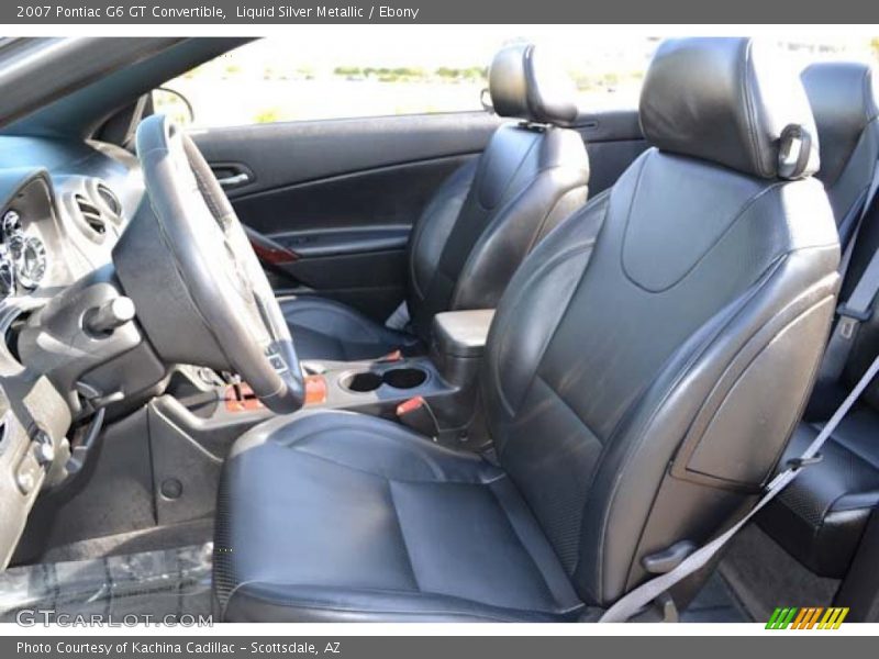 Front Seat of 2007 G6 GT Convertible