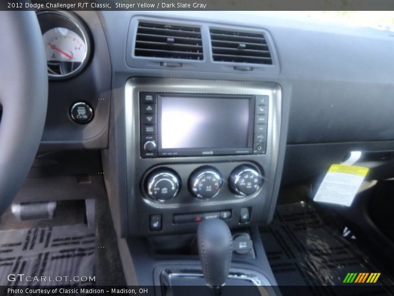 Stinger Yellow / Dark Slate Gray 2012 Dodge Challenger R/T Classic