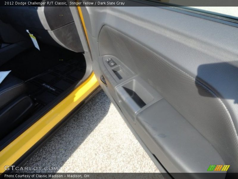 Stinger Yellow / Dark Slate Gray 2012 Dodge Challenger R/T Classic