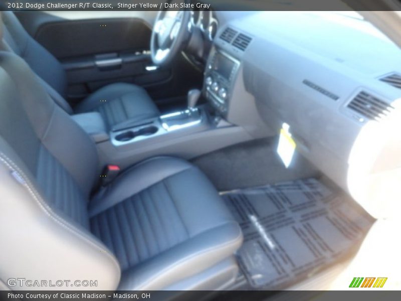 Stinger Yellow / Dark Slate Gray 2012 Dodge Challenger R/T Classic