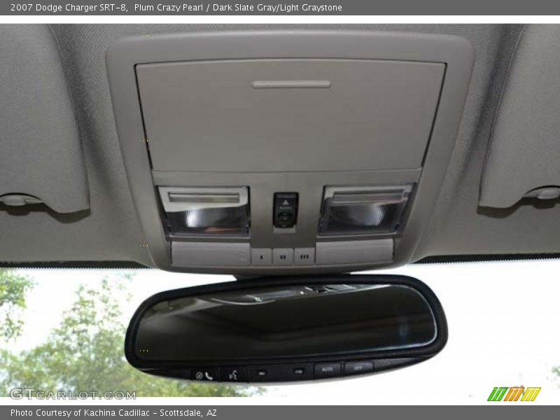 Plum Crazy Pearl / Dark Slate Gray/Light Graystone 2007 Dodge Charger SRT-8