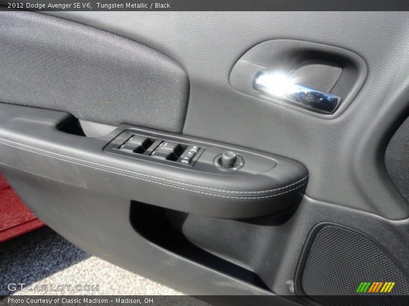 Tungsten Metallic / Black 2012 Dodge Avenger SE V6
