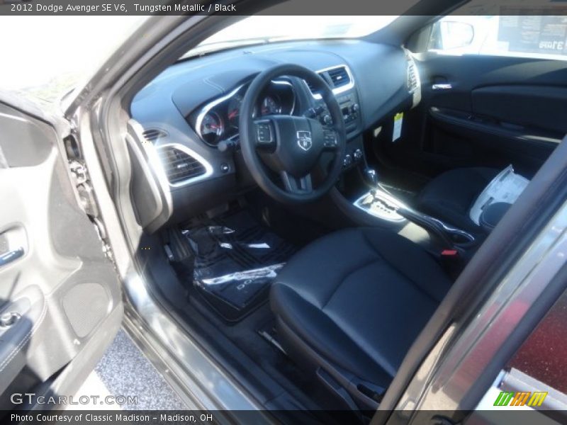 Tungsten Metallic / Black 2012 Dodge Avenger SE V6