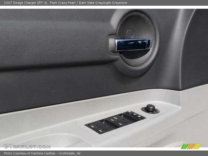 Plum Crazy Pearl / Dark Slate Gray/Light Graystone 2007 Dodge Charger SRT-8